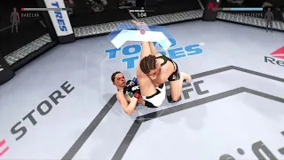UFC (AI) Клаудия Гадельха vs Йоанна Енджейчик