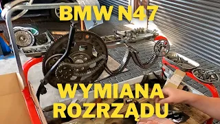 Wymiana rozrządu BMW 320d N47