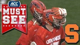 Syracuse's Dylan Donahue Incredible Goal Beats Duke At The Buzzer | ACC Must See Moment