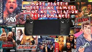 16 MORE Classic Wrestling Games Tested on Steam Deck!