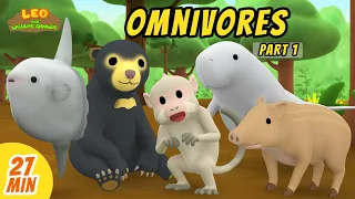 Omnivores Minisode Compilation (Part 1/3) - Leo the Wildlife Ranger | Animation | For Kids | Family