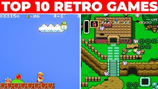 "Timeless Classics: The Top 10 Retro Games That Still Hold Up Today"