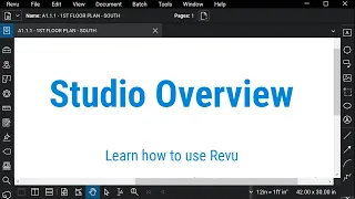 Bluebeam Revu: Studio Basics and Login (Revu 2019)