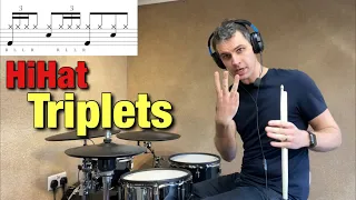 Hi Hat Triplets | Dex Star Drum Lesson