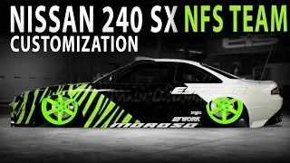 Midnight Club LA - Nissan 240SX (NFS Team Design) (Customization and Gameplay)