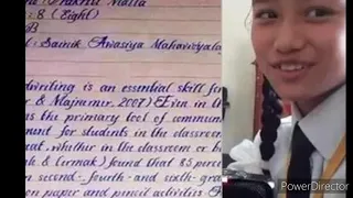 World's best handwriting of PRAKRITI MALLA