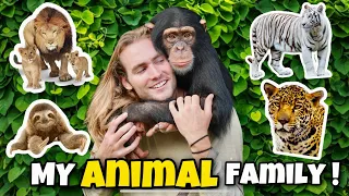 MEET MY ANIMAL FAMILY ! ANIMAL TOUR !!