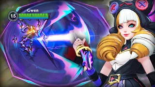 Soul Fighter Gwen Gameplay (Quadra Kill) - Build & Runes - Wild Rift