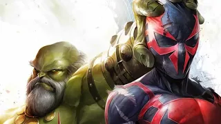 Maestro Hulk Destroza al Spiderman 2099 #Shorts #marvel #Comics #tbt