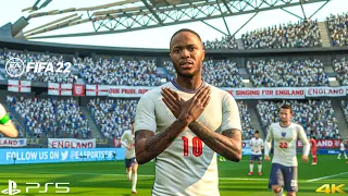 FIFA 22 | England Vs Belgium | World Cup Qatar 2022 | PS5 4K Gameplay