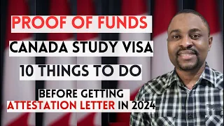 How to Show PROOF OF FUNDS for CANADA VISA | Proof of Funds Canada Immigration | 10 TIPS in 2024