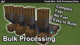 Create mod - Fast bulk processing setup TUTORIAL