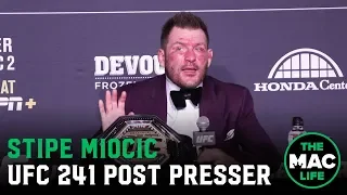 UFC 241 Post-Fight Press Conference: Stipe Miocic