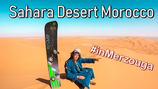 Sand Boarding Merzouga Sahara Desert Morocco  2019