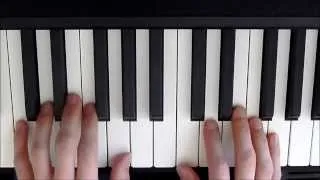Leçon de piano n°1 : Position des mains sur le clavier