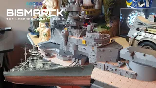 Agora Model's Bismarck: The Legendary Battleship - Pack 6 - Stages 57-68