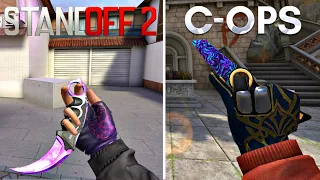 Standoff 2 And Critical Ops Weapons Comparison (2023)