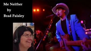 Me Neither by Brad Paisley | Never Seen this Performance | Music Reaction Video