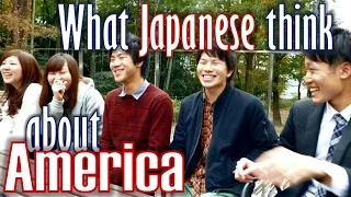 What Japanese think about America (Their Voices) 大学生インタビュー・クイズ　(アメリカ)