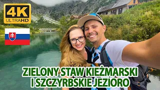 ⛰️VLOG! Zielony Staw Kieżmarski i Szczyrbskie Jezioro na Słowacji! 🇸🇰 | Tatry Wysokie 4K!