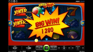 Joker Boom - priebeh hry online casino automatu od Kajot Games