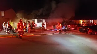 House Fire Near the 15500 blk of NE 77th St, Vancouver, WA 3/18/24