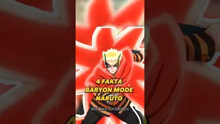 4 Fakta Kesaktian Baryon Mode Naruto #naruto #boruto