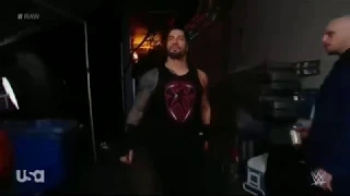 WWE RAW 5/14/18 - Roman Reigns Attacks Jinder Mahal