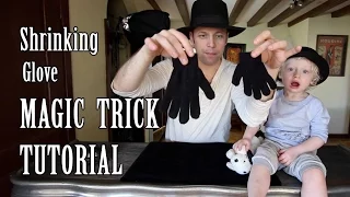 Tutorial: Shrinking glove trick Tutorial 🙌🏿-Julien Magic