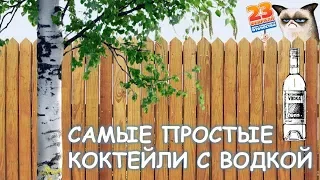 Самые простые коктейли с водкой