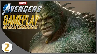 Marvels Avengers Gameplay Walkthrough Part 2 Full Game (PS5 Gameplay)