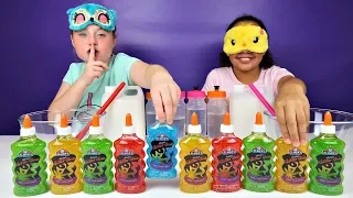 ISLA CHEATED!! Blindfolded Slime Challenge