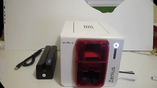 Using my Zenius Evolis Card printer