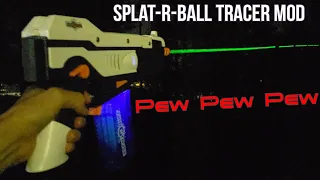 Easy TRACER MOD for SPLATRBALL GUN GEL BLASTER for Glow In The Dark Gel Balls | SPLAT-R-BALL SRB1200