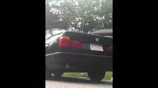 1995 bmw 540i e34 custom exhaust