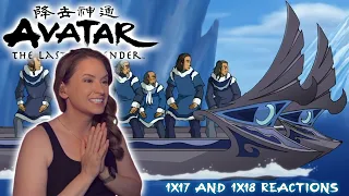 Avatar the Last Airbender 1x17 & 1x18 Reaction | The Northern Air Temple | The Waterbending Master