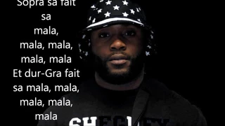 Gradur ft Soprano -  La mala Paroles