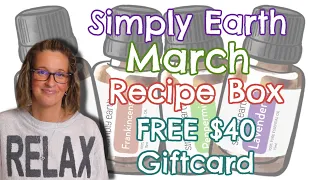 Simply Earth's March Recipe Box + A FREE $40 Gift Card