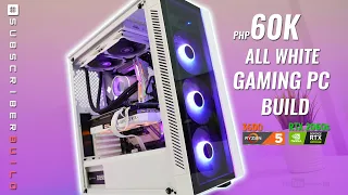 VLOG: 60K Php Gaming All WHITE PC Build Ryzen 5 3600 I RTX 2060 Super [Ph]