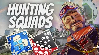 HUNTING SQUADS ON BROKEN MOON WITH MIRAGE (19 KILLS/4K DAMAGE) APEX LEGENDS GAMEPLAY