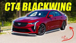 2023 Cadillac CT4-V  Blackwing | Full In-depth Technology Review