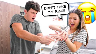 Starting An Argument Then Taking Her Engagement Ring Prank!