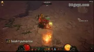 Diablo3-Barbarian-skill-bash+pulverize