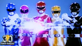 30 Years of Team Finishing Weapons | Power Rangers 30th Anniversary | Power Rangers Official