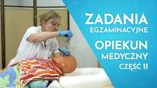 Egzamin Zawodowy Opiekun Medyczny | Mycie głowy pacjentowi leżącemu w łóżku z wanienką pneumatyczną