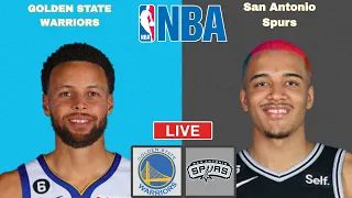 Golden State Warriors vs San Antonio Spurs | NBA LIVE Play by Play Scoreboard 2023 | Jzeph TV