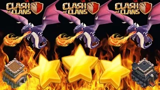 Clash of Clans 🌟🌟🌟 Attack Dragons TX8 !!!Clash of Clans Атаки Драконами ТХ8 !!!