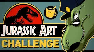 Artists Draw Dinosaurs (That They've Never Heard Of)