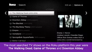 Top Roku Searches of 2015: TV Shows