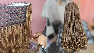 How to Prep French Curl Braiding hair | What to do and what not to do! Client Review